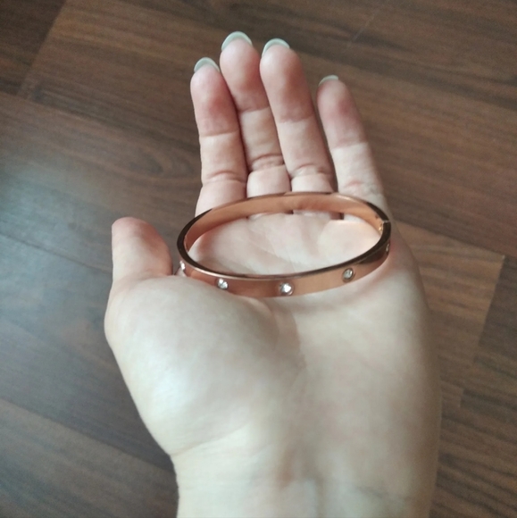 Rose Gold Stainless steel bracelet - Picture 3 of 4